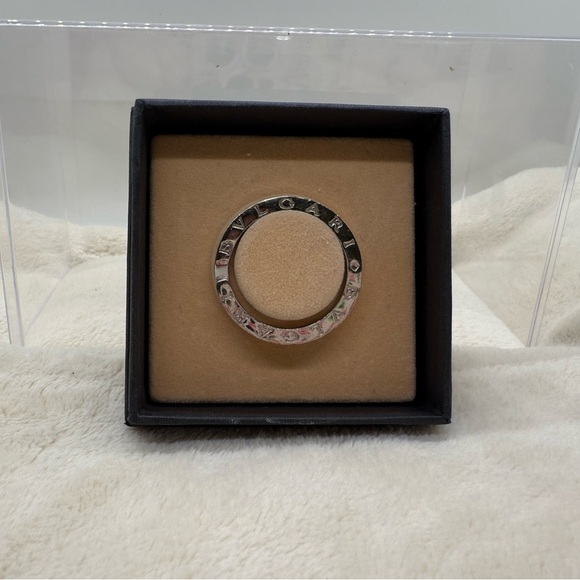 Bvlgari Silver Key Ring Sterling Silver - Picture 3 of 9